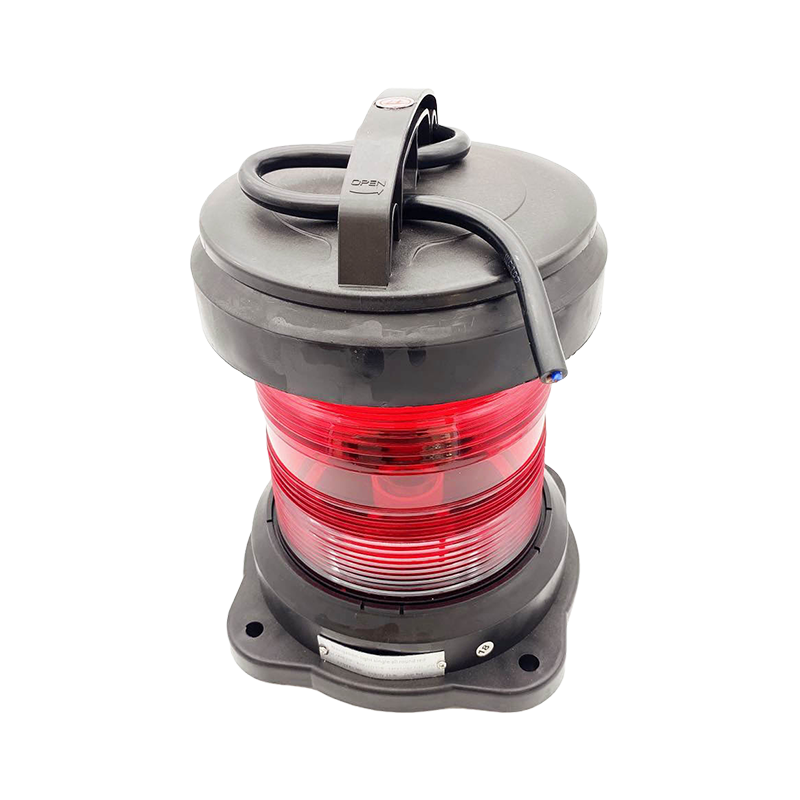 چراغ های سیگنال قایقرانی دریایی از جنس استنلس استیل برای Bow-CXH6-11P قرمز